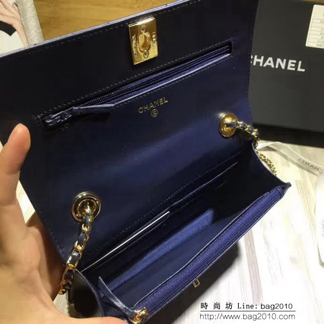 香奈兒CHANEL V982新款新顏色專櫃品質羊皮鏈條小包 DSC1254